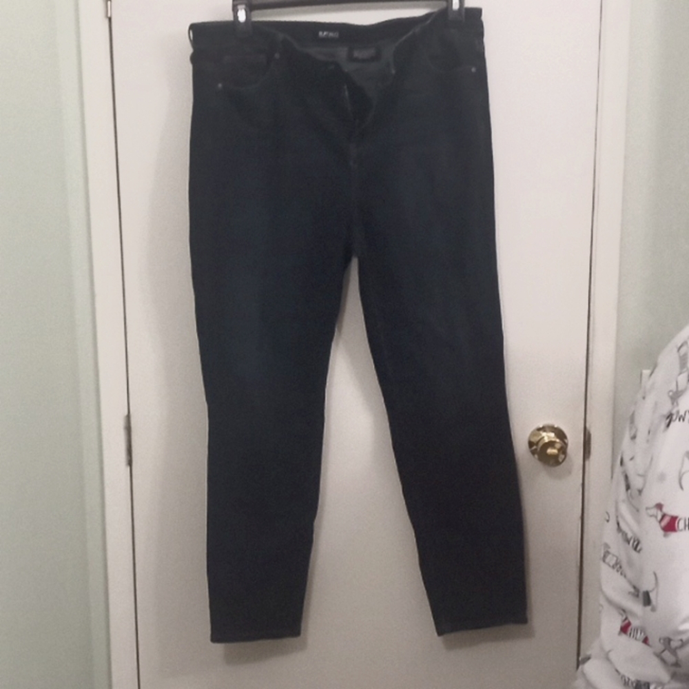 Buffalo David Bitton - Navy Blue Jeans - Mollie 14/34 - High Rise -Skinny